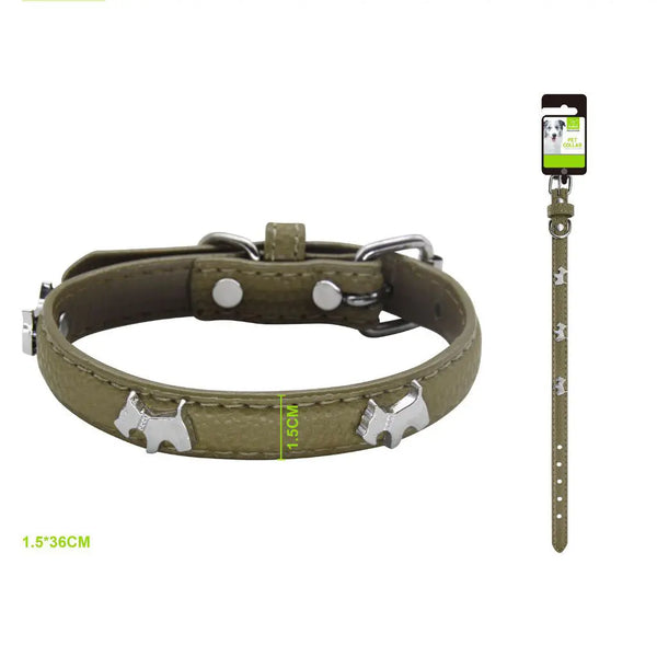 COLLAR PARA PERROS VERDE DecoHome