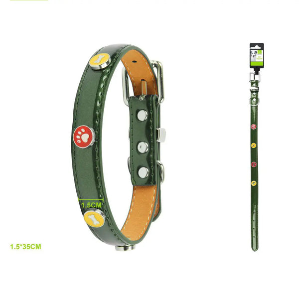 COLLAR PARA PERROS VERDE DecoHome