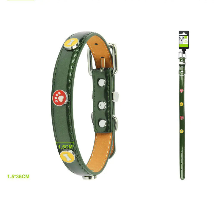 COLLAR PARA PERROS VERDE DecoHome