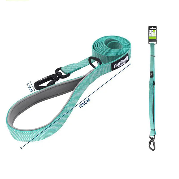 Correa Multifuncion para perros Verde DecoHome