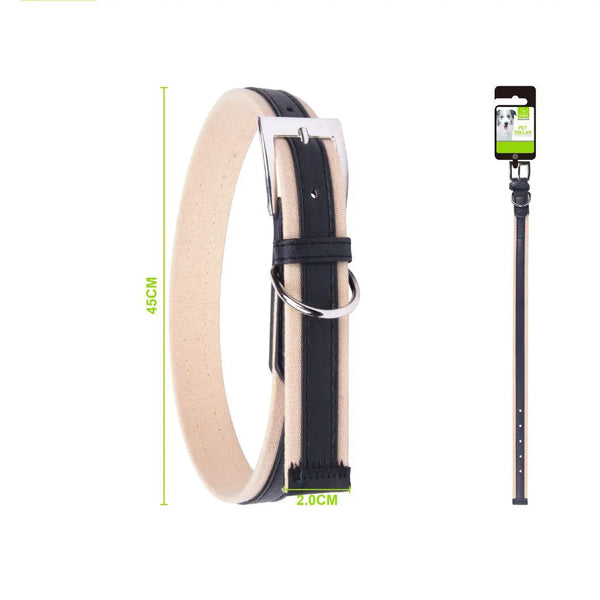 COLLAR PARA PERROS NEGRO DecoHome