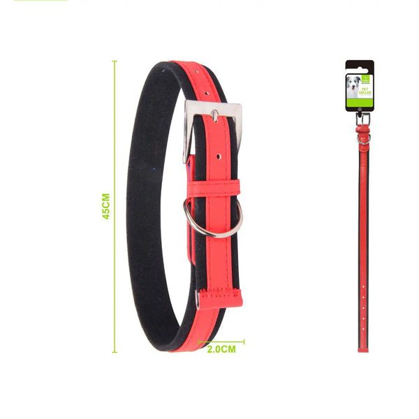 COLLAR PARA PERROS ROJO DecoHome