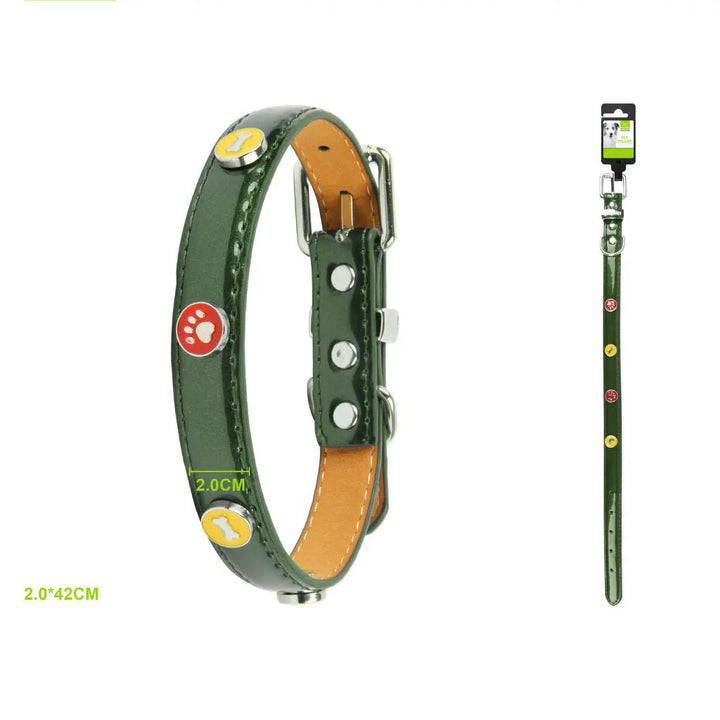 COLLAR PARA PERROS VERDE DecoHome